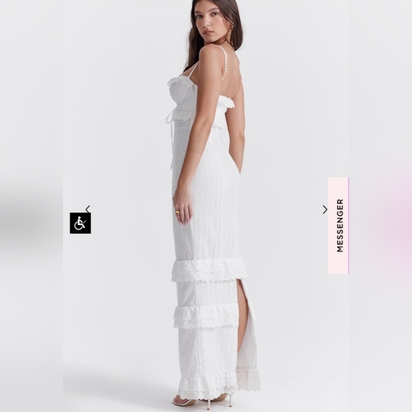 House of CB London Eve Maxi Dress L - Picture 4 of 7